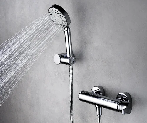 Смеситель для душа WasserKRAFT Berkel хром 4802 (детальная фотография), современные, hi-tech