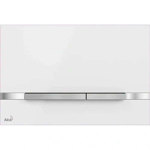 Клавиша смыва Alcaplast белая - фото 3