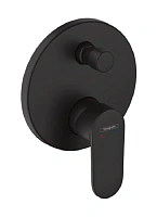 Смеситель для душа Hansgrohe Vernis Blend черный матовый