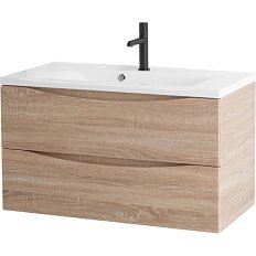 Тумба под раковину подвесная BelBagno Marino 100 см rovere bianco