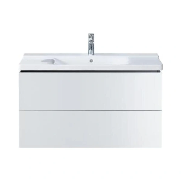 Тумба под раковину подвесная Duravit L-Cube LC 6242 2222 белый глянцевый (детальная фотография)