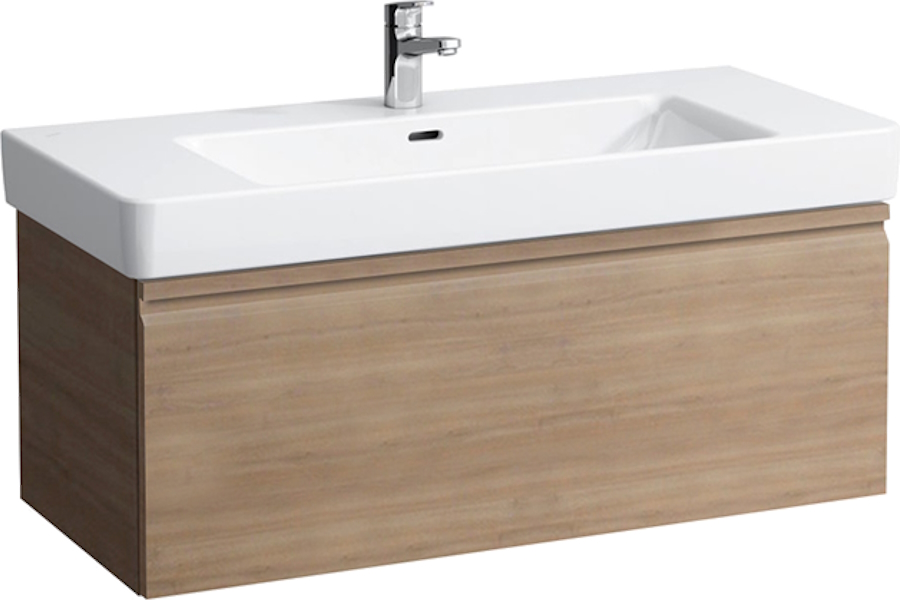 Мебель для ванной Laufen Pro S 4.8355.1, 4.8355.2 (детальная фотография), подвесная, напольная, пристенная