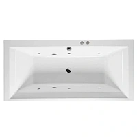 Ванна гидромассажная Excellent Crown Grand Soft 190 x 90 см, белый/хром, WAEX.CRG19.SOFT.CR