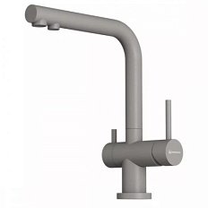 Смеситель для питьевой воды Omoikiri Nagano-P GR leningrad grey