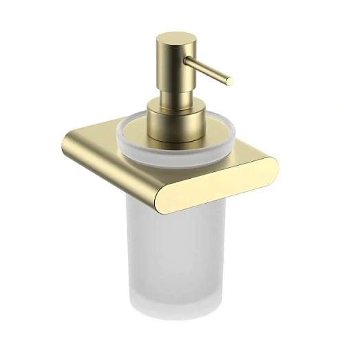 Дозатор для мыла Timo Luiro золото матовое - фото 3