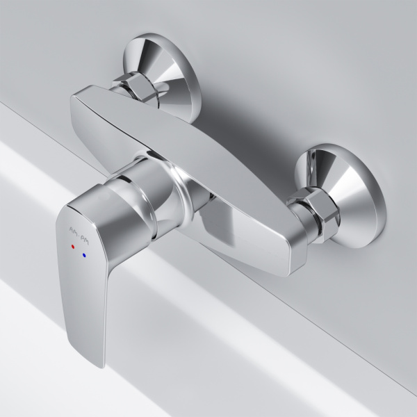 Смеситель для душа Am.Pm Gem хром F90A20000 (детальная фотография), современные, hi-tech
