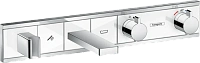 Смеситель для ванны Hansgrohe RainSelect белый/хром
