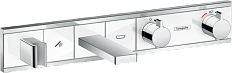 Смеситель для ванны Hansgrohe RainSelect белый/хром