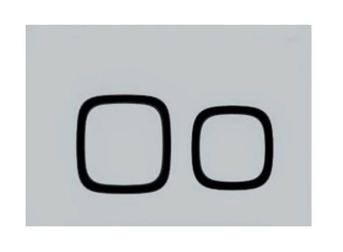 Клавиша смыва IDDIS Unifix белая - фото 1