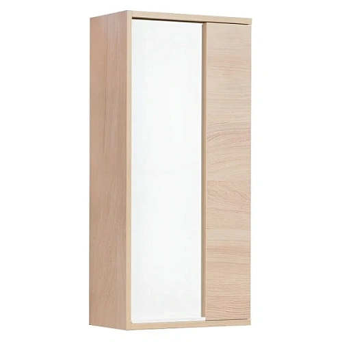 Шкаф подвесной Акватон Бостон 40 см белый глянцевый/дуб эврика - фото 3