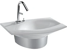 Полупьедестал для раковины Jacob Delafon Stillness серый металл