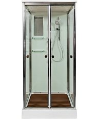 Душевая кабина Deto V 100х100 см средний поддон