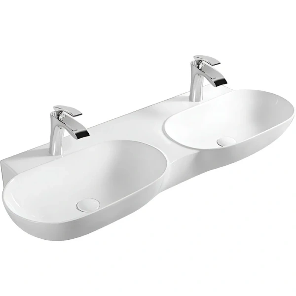 Раковина SantiLine 120 см двойная SL-2113 (детальная фотография)