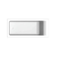 Ванна из литьевого мрамора Astra-Form Нейт 170 х 75 см 330855637 с ножками, цвет белый