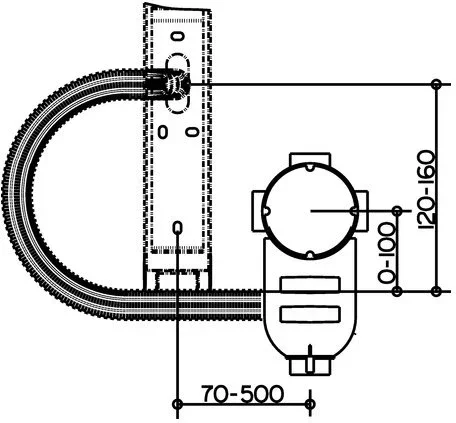 Комплект для встройки Keuco iLook_move черный 17699000004 (детальная фотография), по запросу