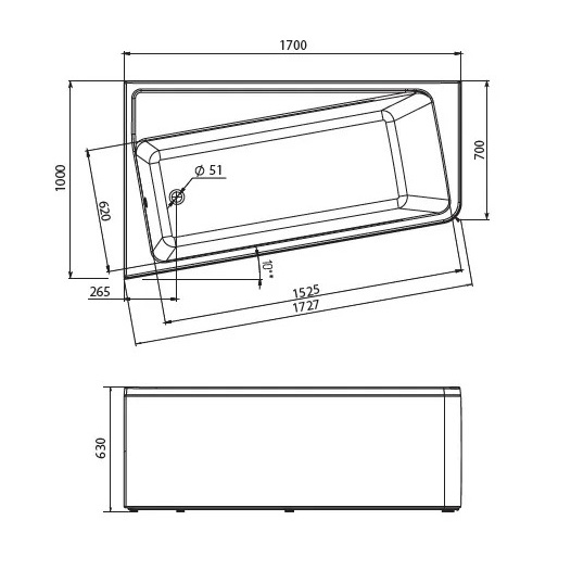 Схема (детальная фотография), асимметричные