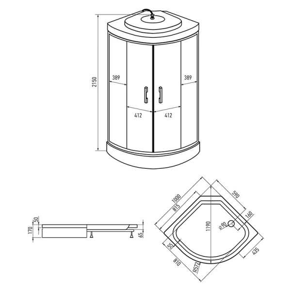 Схема (детальная фотография), со стеклянными задними стенками