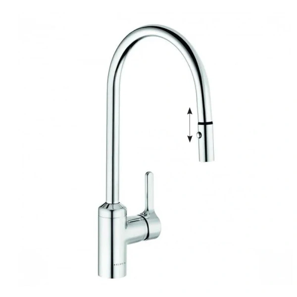 Смеситель для кухни Kludi Bingo Star хром 428520578 (детальная фотография)