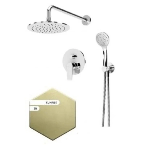 Душевой комплект Cezares Nautic Sunrise NAUTIC-DSIP-SR (детальная фотография)