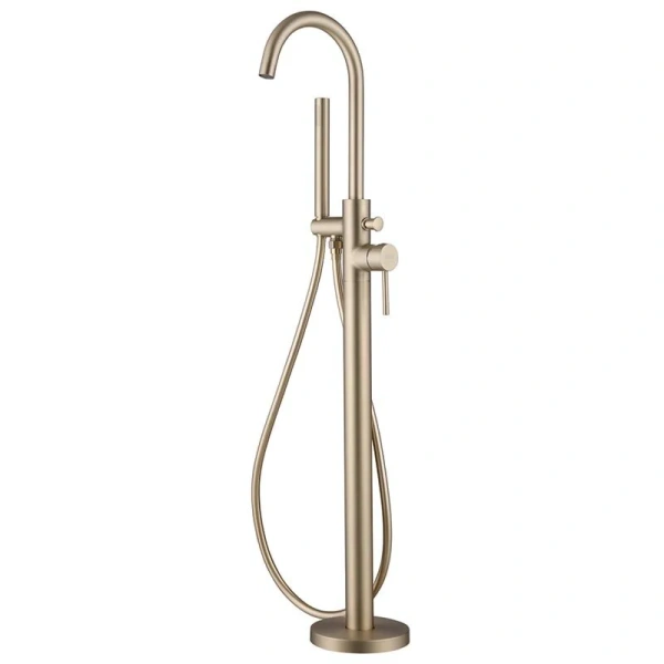 Смеситель для ванны Abber Wasser Kreis золото матовое AF8115G (детальная фотография)