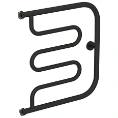 Полотенцесушитель водяной Сунержа Лира+ 50х50 см темный титан муар