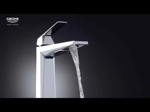 Смеситель для раковины Grohe Allure Brilliant 23114000 (детальная фотография), хром