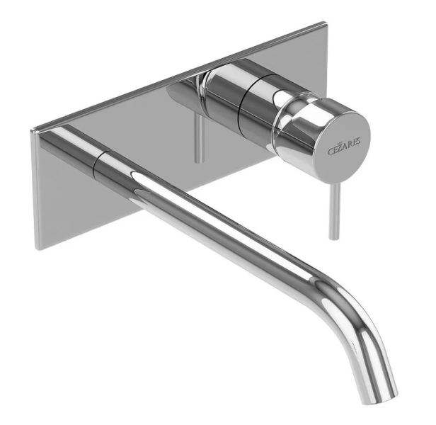 Смеситель для раковины Cezares Leaf хром LEAF-BLI1-L-01-W0 (детальная фотография), хром