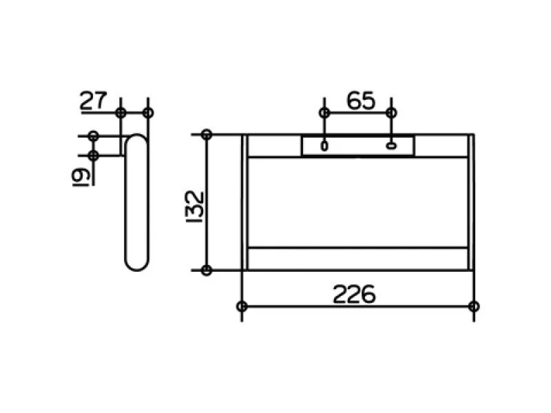Полотенцедержатель для ванной Keuco Plan 14921 (детальная фотография), современные, hi-tech