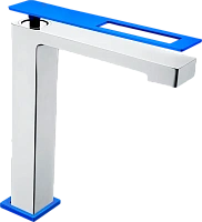 Смеситель для раковины Boheme Q хром/синий