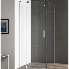 Душевой уголок Cezares Slider 110х100 см стекло прозрачное профиль хром