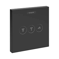 Переключатель потоков Hansgrohe Shower Select матовый черный