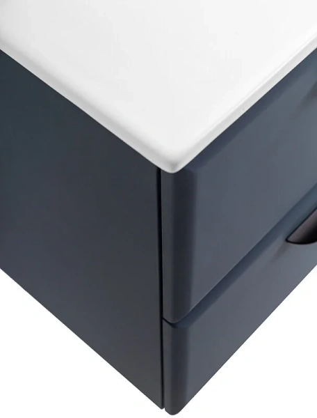 Тумба под раковину подвесная Cezares Eco 80 см Grafito ECO-CER-800-2C-SO-GR-P (детальная фотография), окрашенные