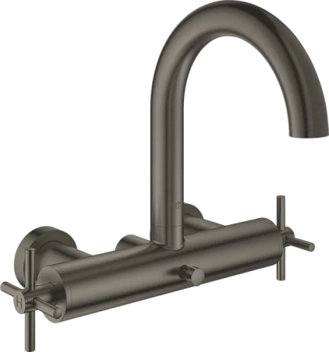 Смеситель для ванны темный графит матовый Grohe Atrio  - фото 3