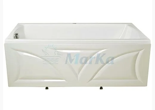 Ванна акриловая 1MarKa Elegance, 160 х 70 см, цвет белый, 01эл1670 (детальная фотография), современныe, hi-tech