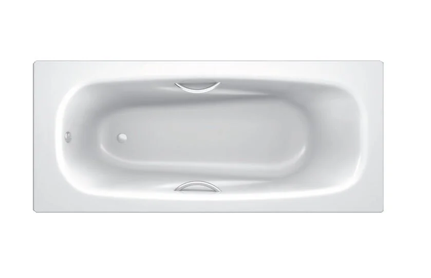 Ванна стальная BLB Universal Anatomica B55U 150 x 75 см с отверстиями для ручек 208 мм (детальная фотография), современныe, hi-tech