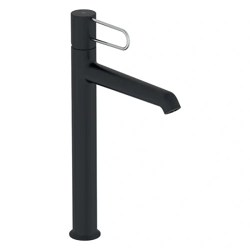 Смеситель для раковины Jacob Delafon Odeon Rive Gauche корпус черный, ручка хром - фото 7