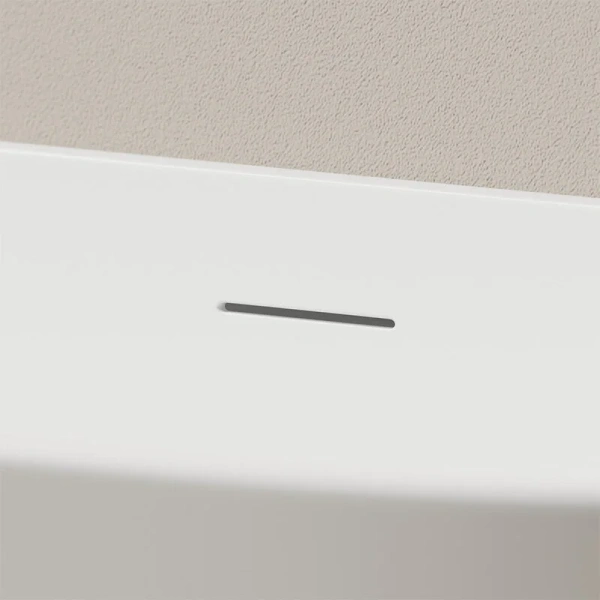 Aкриловая ванна Sancos Labo FB22, 170 х 80 см, пристенная, белый (детальная фотография), белые