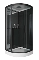 Душевая кабина Grossman 100x100 см black