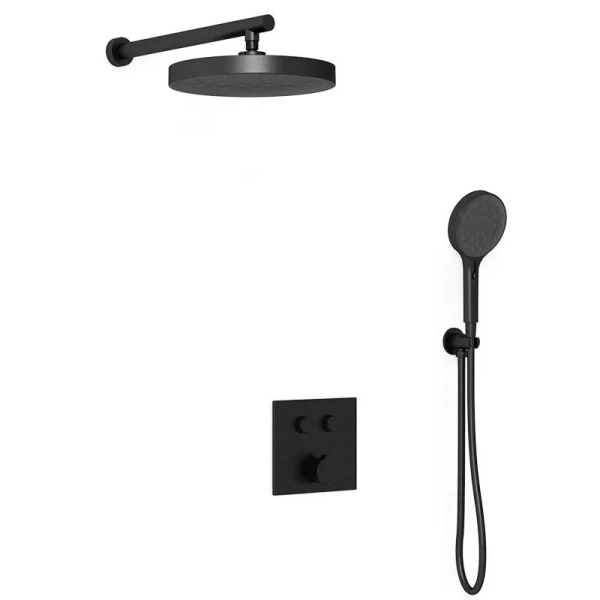 Душевой комплект Vincea черный VSFW-4I212MB (детальная фотография)