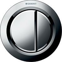 Пневмокнопка управления смывом унитаза, цвет глянцевый хром, Geberit