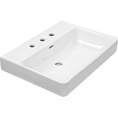 Раковина Laufen Pro S 65 см с 3 отверстиями для смесителя, с отверстием перелива