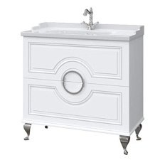 Тумба под раковину напольная Caprigo Valletta 90 см бланж