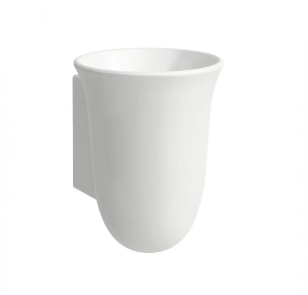 Стакан для ванной Laufen The New Classic белый глянцевый 8.7385.4.000.000.1 (детальная фотография)