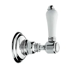 Переключающий вентиль, наружняя часть, тусклое золото, Nicolazzi Termostatico