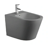 Биде подвесное Акватек Вега серое матовое