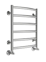 Полотенцесушитель водяной Terminus Атланта+ П6 500х600 хром