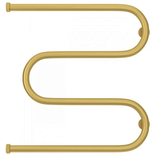 Полотенцесушитель водяной Сунержа М-образный 60х60 см золото матовое - фото 6