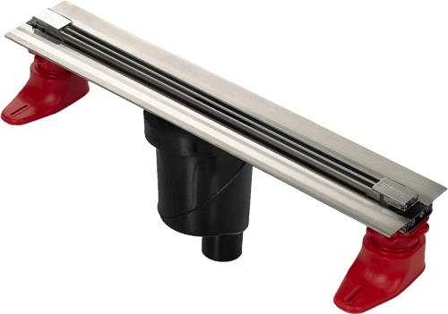 Душевой лоток BERGES Super Slim 40 см матовый хром - фото 1