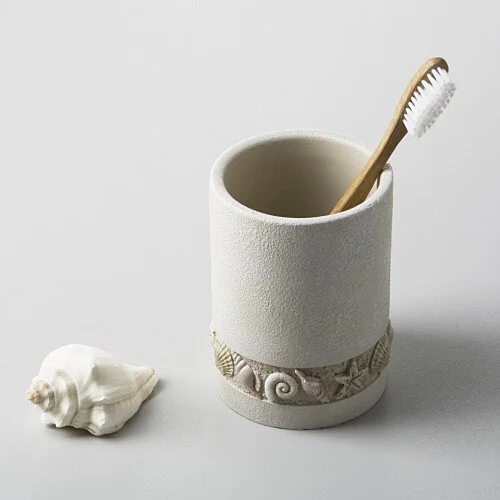 Стакан для ванной WasserKRAFT Inn для зубных щеток K-4328 (детальная фотография), классические, ретро, декорированные