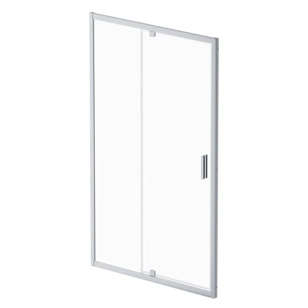 Душевая дверь в нишу Am.Pm Gem 120 см профиль хром матовый W90G-120-1P-MT (детальная фотография)